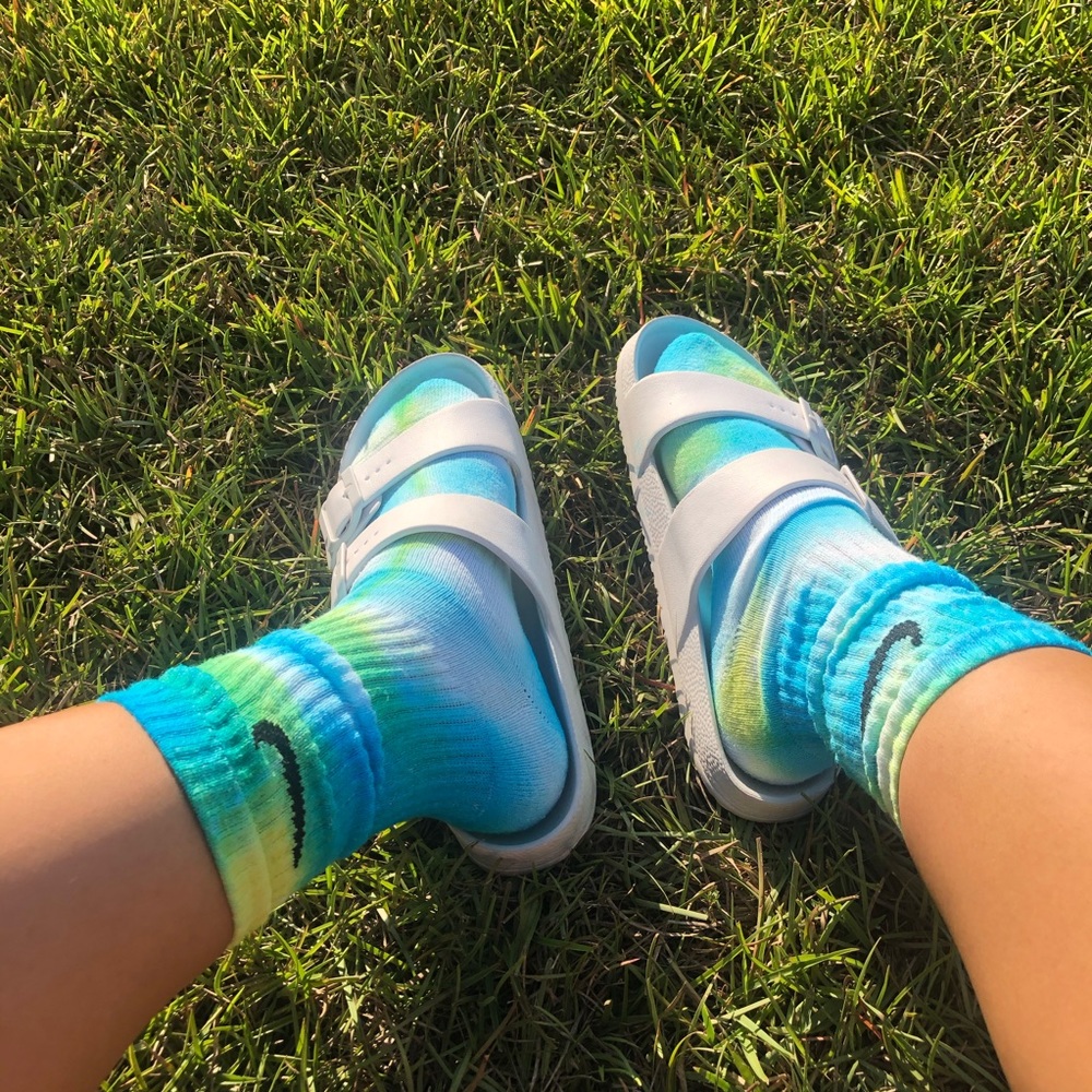 Tie Dye Nike Socks